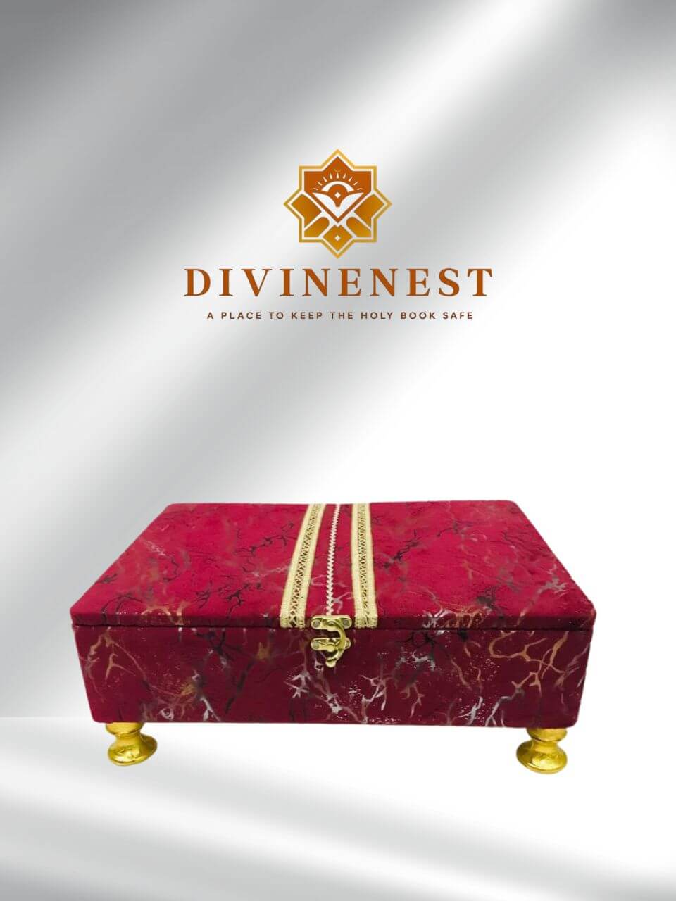 Premium - Style Quran Majeed Box (Handmade Collection)