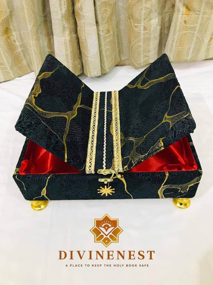 Premium - Style Quran Majeed Box (Handmade Collection)