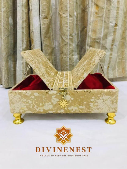 Premium - Style Quran Majeed Box (Handmade Collection)