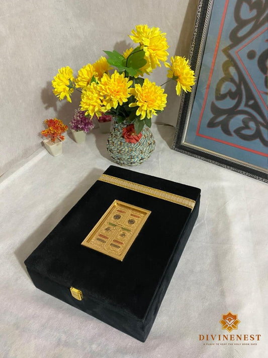 Kaaba Gate Quran Box Set – Luxury Islamic Gift for Ramzan