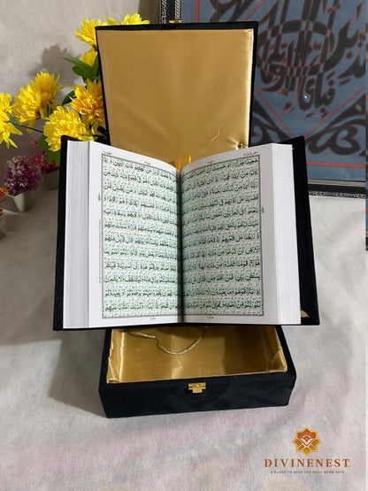 Kaaba Gate Quran Box Set – Luxury Islamic Gift for Ramzan
