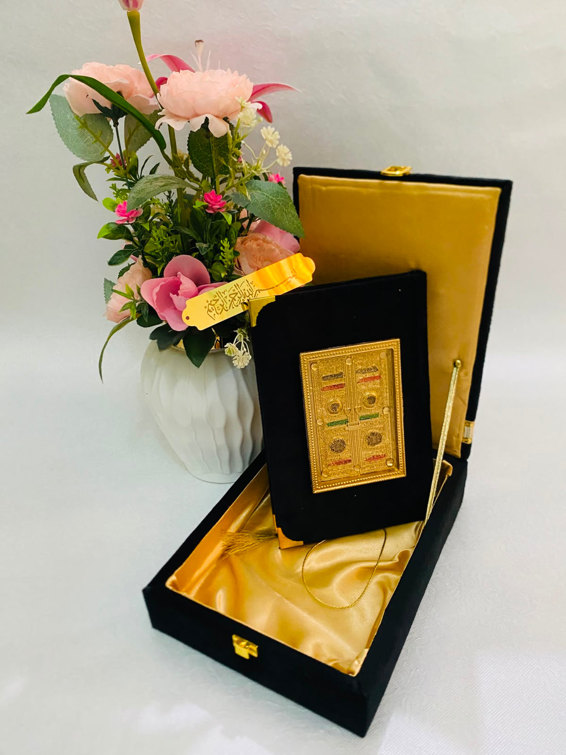 Kaaba Gate Inspired Quran Box Set – Luxury Islamic Wedding Gift
