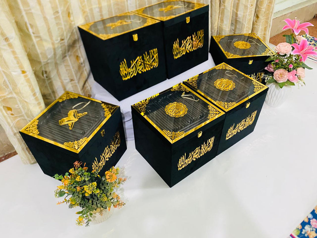 30 Para Customized Quran Box Set – Premium Personalized Islamic Gift