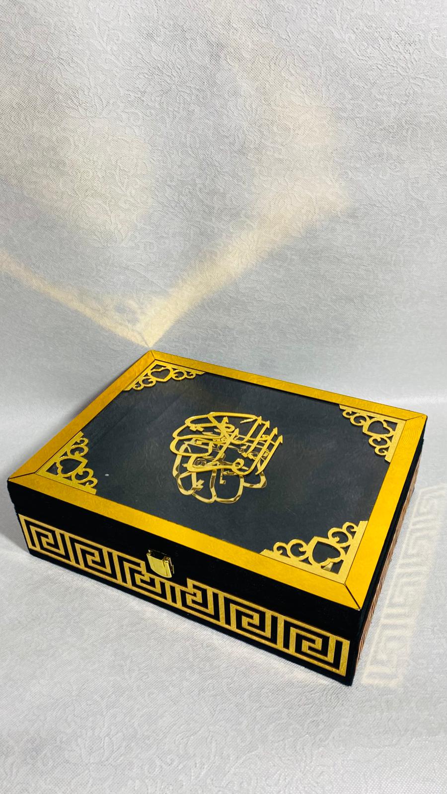Luxury Acrylic Quran Box – Elegant Islamic Gift || Perfect Wedding, Hajj & Umrah Gift