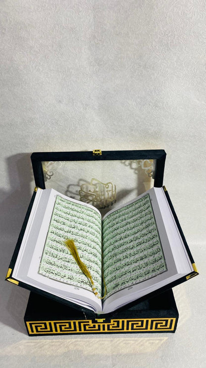 Luxury Acrylic Quran Box – Elegant Islamic Gift || Perfect Wedding, Hajj & Umrah Gift