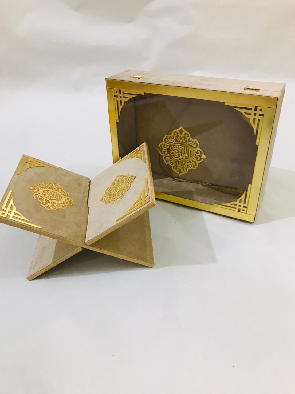 Luxury Acrylic Quran Box – Elegant Islamic Gift || Perfect Wedding, Hajj & Umrah Gift