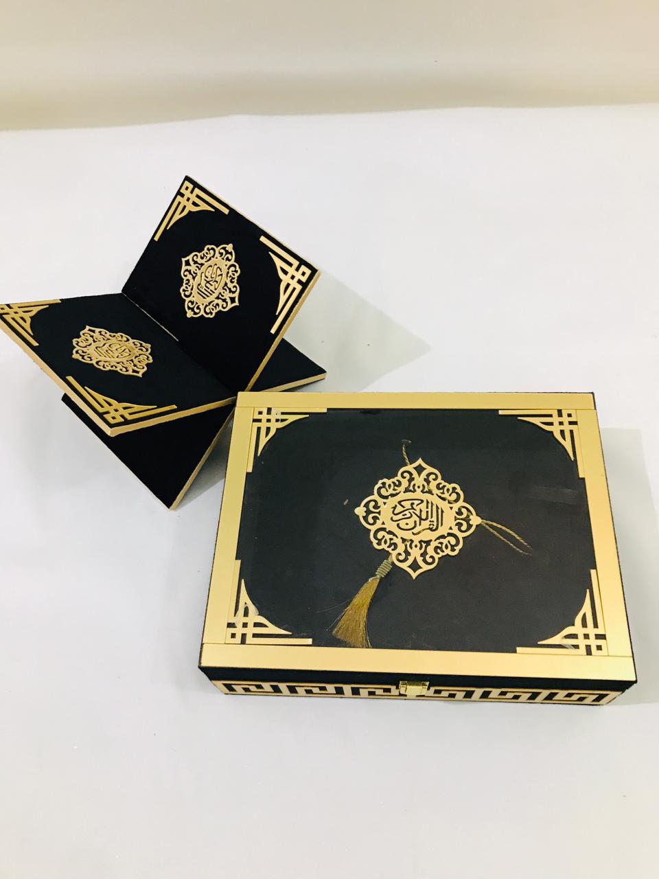 Luxury Acrylic Quran Box – Elegant Islamic Gift || Perfect Wedding, Hajj & Umrah Gift