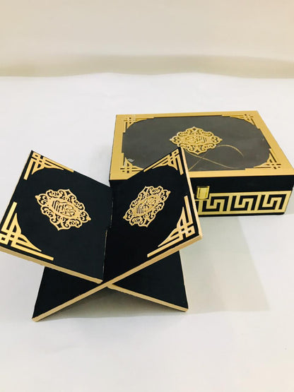 Luxury Acrylic Quran Box – Elegant Islamic Gift || Perfect Wedding, Hajj & Umrah Gift