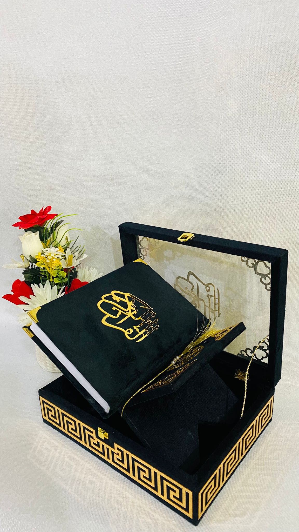Luxury Acrylic Quran Box – Elegant Islamic Gift || Perfect Wedding, Hajj & Umrah Gift