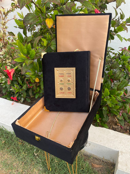 Kaaba Gate Quran Box Set – Luxury Islamic Gift for Ramzan