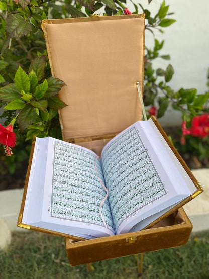 Kaaba Gate Quran Box Set – Luxury Islamic Gift for Ramzan
