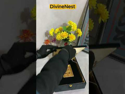 Premium Kaaba Gate Inspired Quran Gift Box Set – Weddings, Hajj, Umrah & Special Occasions