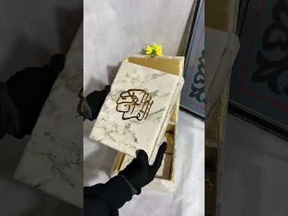 Turkish-Style Quran Box + Quran & Rihal