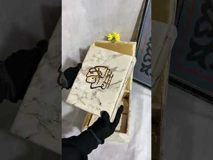 Turkish-Style Quran Box + Quran & Rihal